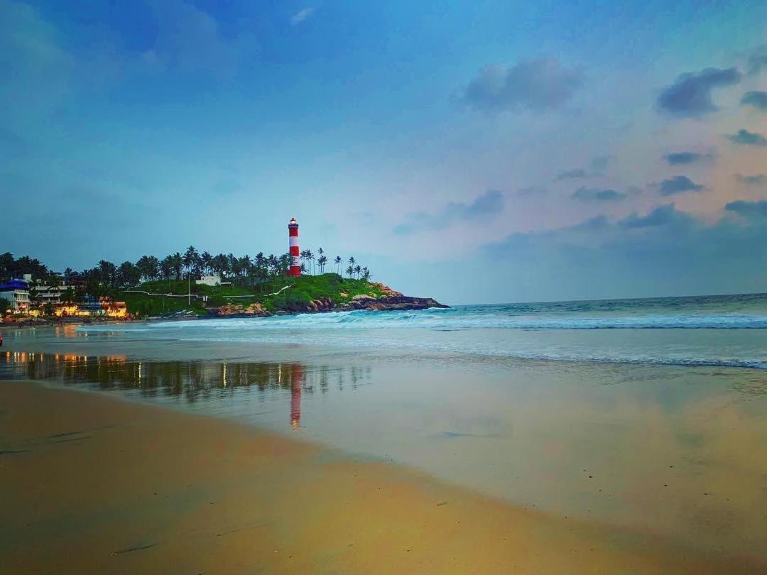 The Ocean Park Beach Resort Kovalam Dış mekan fotoğraf